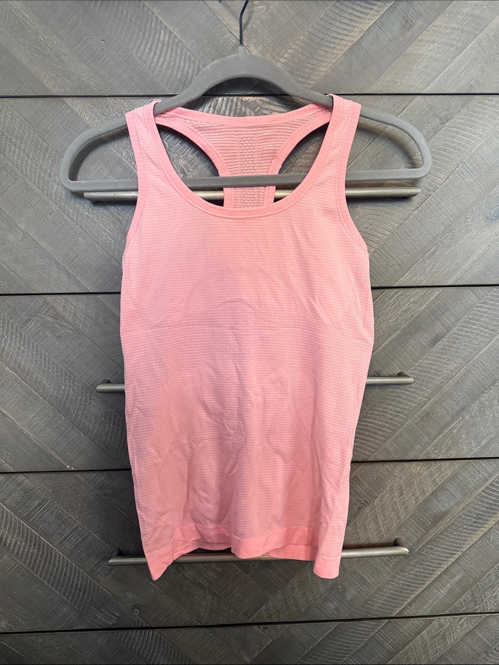 lululemon athletica Pink Seamless Racerback Tank